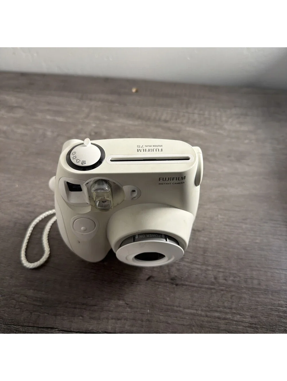 Fujifilm Instax Mini 7S- Smoky White Instant Film Camera